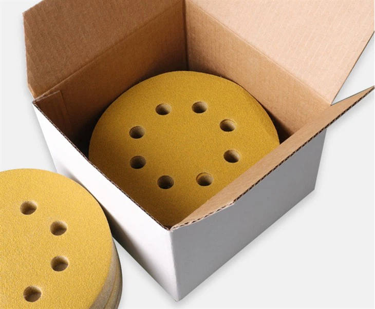 Round velcro abrasive sanding discs 04